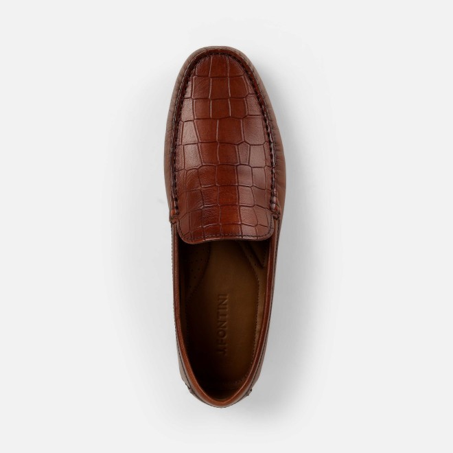 J.Fontini Men Tan Casual Loafers (SKU: 14-1273-23-40)