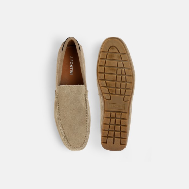J.Fontini Men Beige Casual Loafers (SKU: 14-1294-20-41)