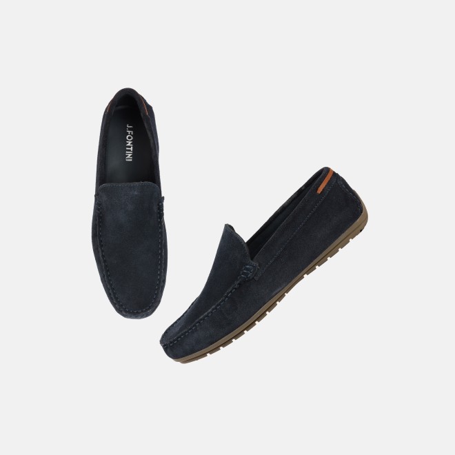J.Fontini Men Blue-navy Casual Loafers (SKU: 14-1294-17-40)