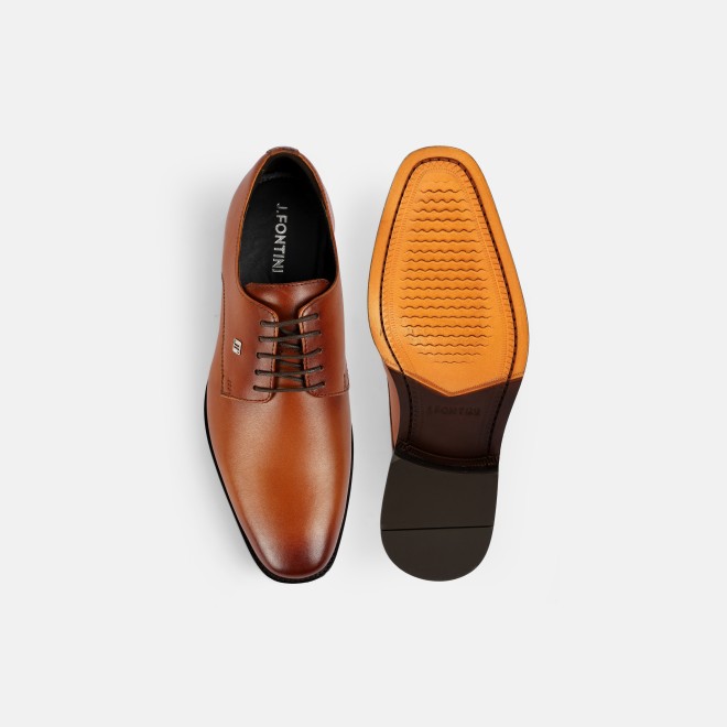 J.Fontini Men Tan Formal Lace Up (SKU: 14-1299-23-41)