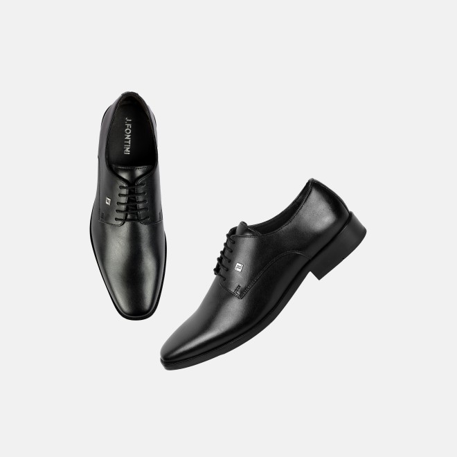 J.Fontini Men Black Formal Lace Up (SKU: 14-1299-11-43)