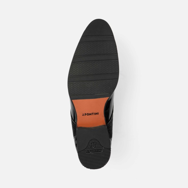 J.Fontini Men Black Party Lace Up (SKU: 14-1315-11-39)