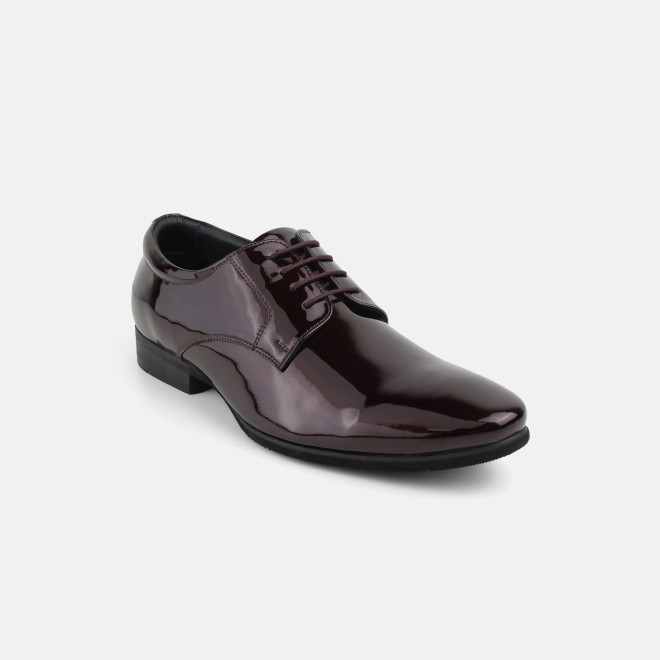 J.Fontini Men Wine Party Lace Up