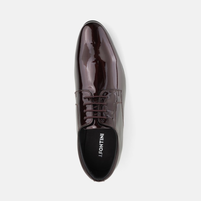 J.Fontini Men Wine Party Lace Up (SKU: 14-1317-58-39)