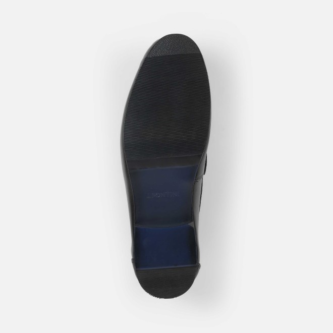 J.Fontini Men Black Formal Moccasin (SKU: 14-1324-11-40)