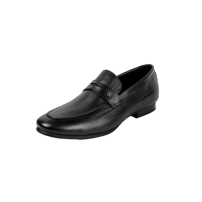 J.Fontini Men Black Formal Moccasin (SKU: 14-1344-11-40)
