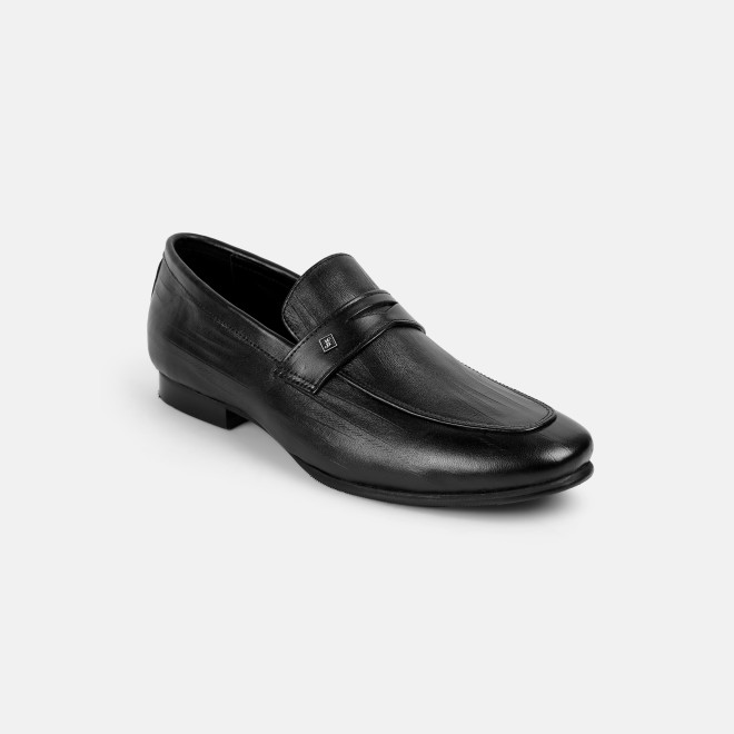 J.Fontini Men Black Formal Moccasin (SKU: 14-1344-11-40)