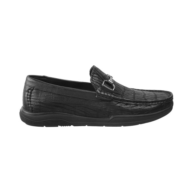J.Fontini Men Black Casual Loafers (SKU: 14-1370-11-40)