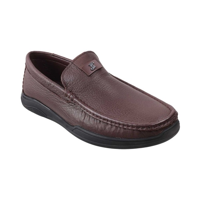 J.Fontini Men Brown Casual Loafers (SKU: 14-1371-12-40)