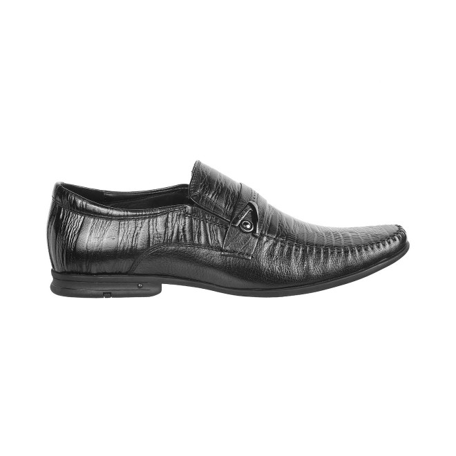 J.Fontini Men Black Formal Moccasin (SKU: 14-1377-11-42)