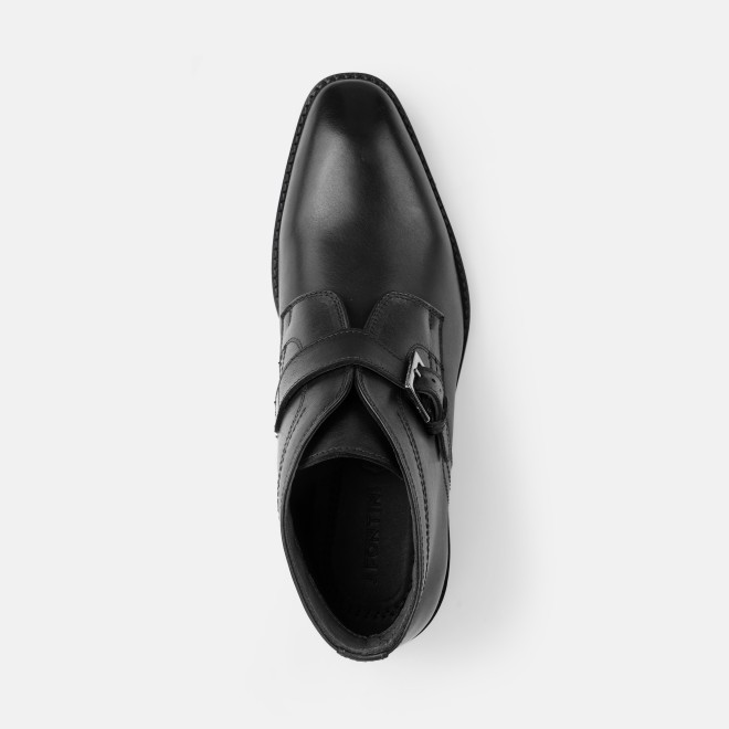 J.Fontini Men Black Formal Boots (SKU: 14-1449-11-40)