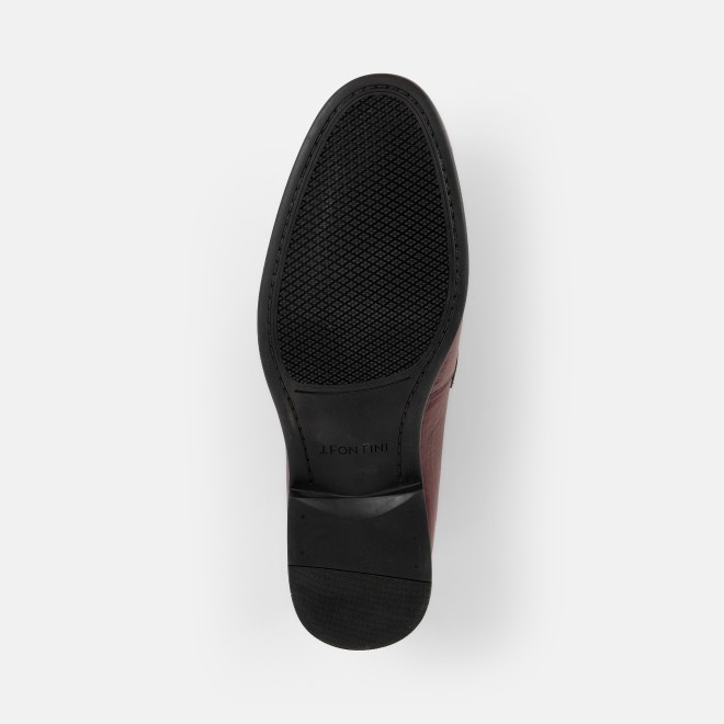 J.Fontini Men Wine Formal Moccasin (SKU: 14-1453-58-39)