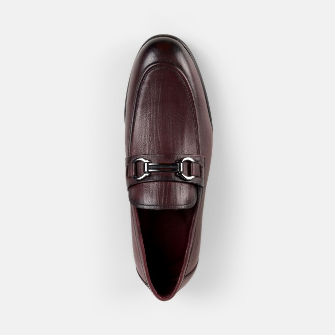J.Fontini Men Wine Formal Moccasin (SKU: 14-1453-58-39)
