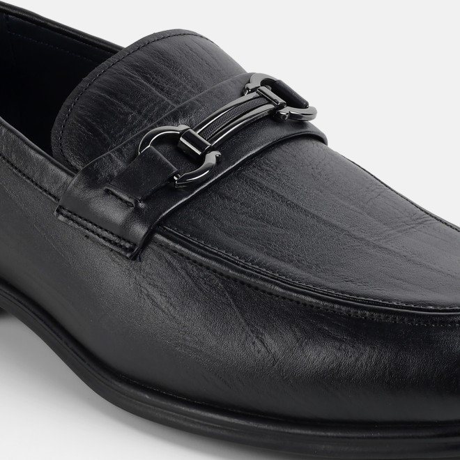 J.Fontini Men Black Formal Moccasin (SKU: 14-1453-11-39)