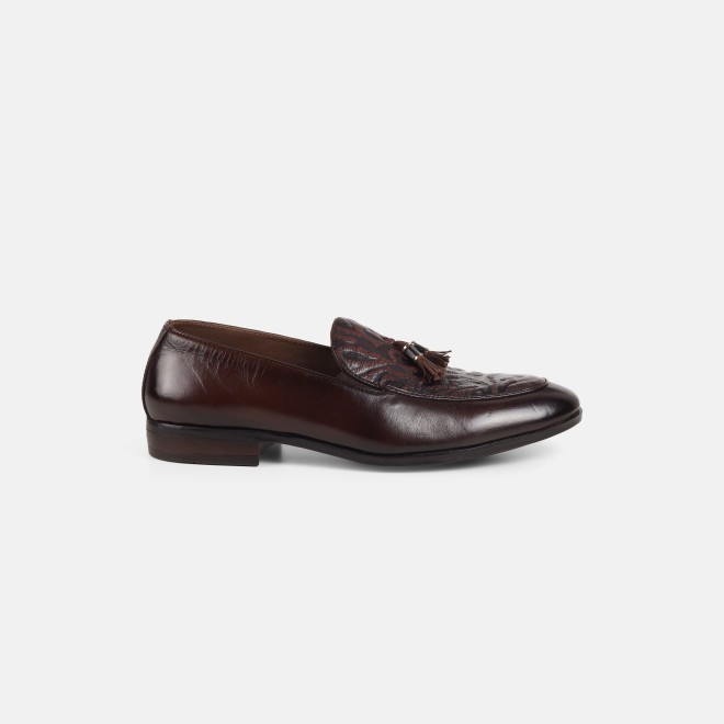 J.Fontini Men Brown Party Moccasin (SKU: 14-1520-12-40)