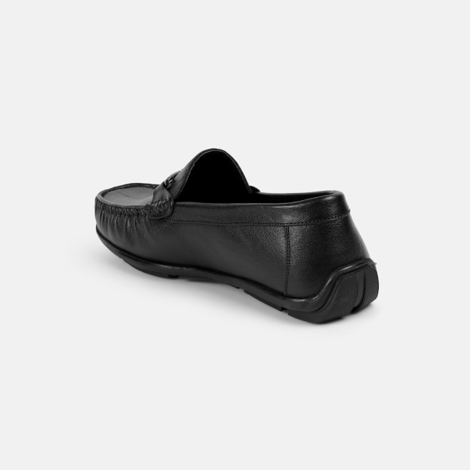 J.Fontini Men Black Formal Moccasin (SKU: 14-1525-11-40)