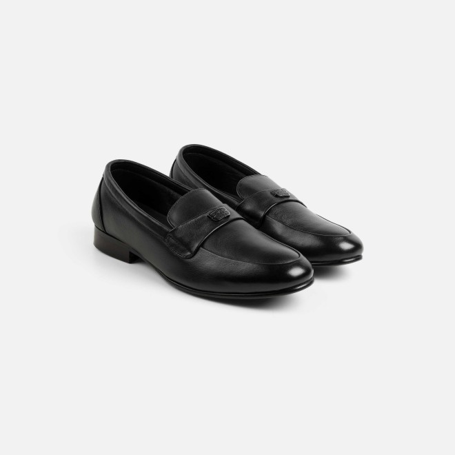 J.Fontini Men Black Formal Moccasin (SKU: 14-1526-11-40)