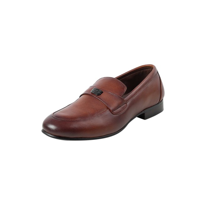 J.Fontini Men Tan Formal Moccasin (SKU: 14-1526-23-41)