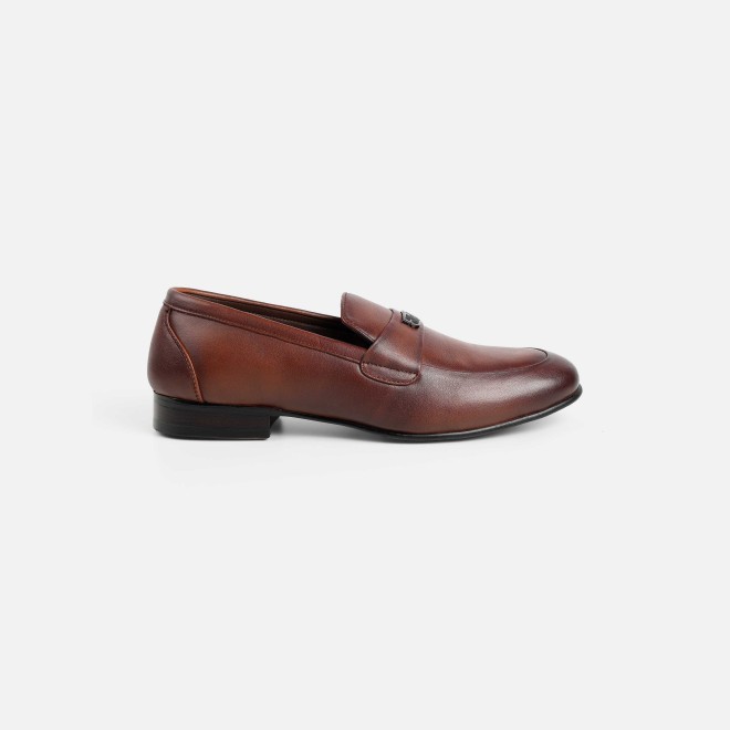 J.Fontini Men Tan Formal Moccasin (SKU: 14-1526-23-41)