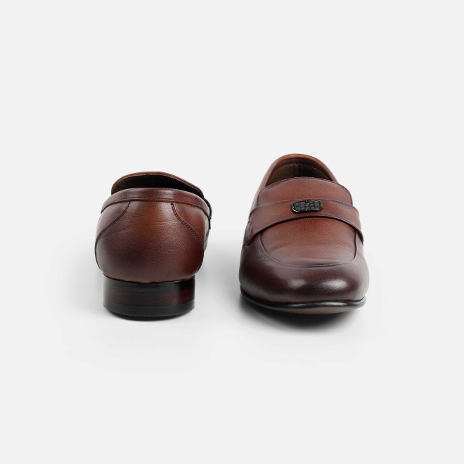 J.Fontini Men Tan Formal Moccasin (SKU: 14-1526-23-41)