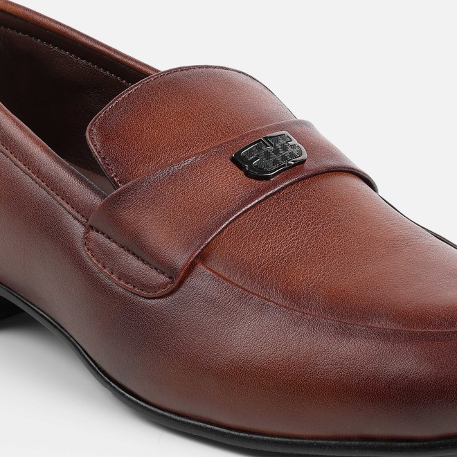 J.Fontini Men Tan Formal Moccasin (SKU: 14-1526-23-41)