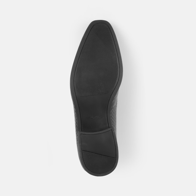 J.Fontini Men Black Party Moccasin (SKU: 14-1609-11-39)