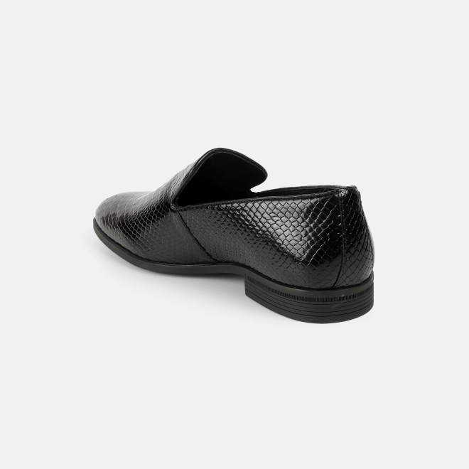 J.Fontini Men Black Party Moccasin (SKU: 14-1609-11-40)
