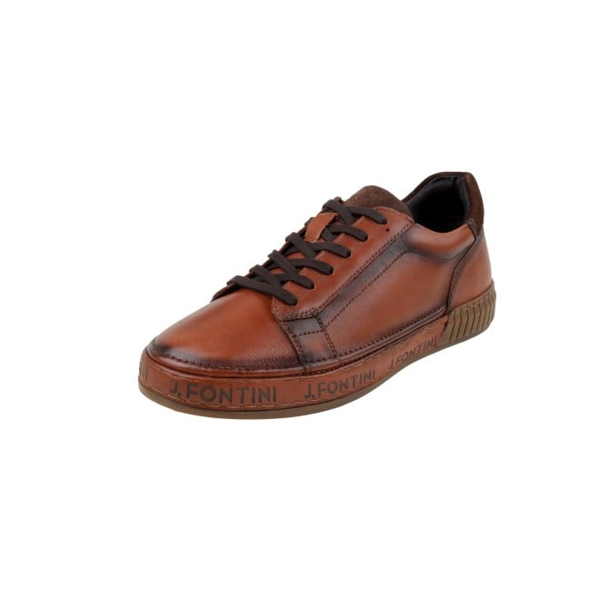 J.Fontini Men Tan Casual Lace-Up (SKU: 14-1619-23-39)