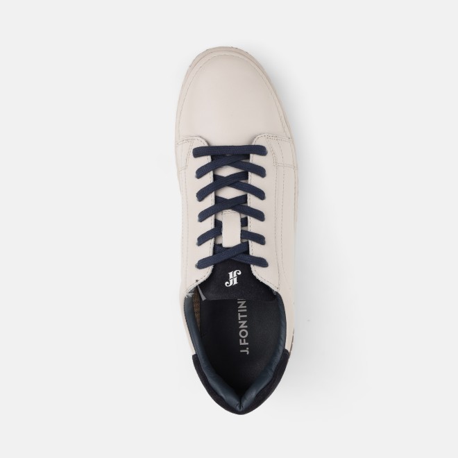 J.Fontini Men Beige Casual Sneakers (SKU: 14-1619-20-40)