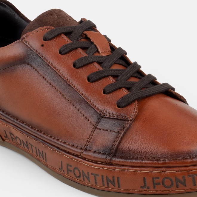 J.Fontini Men Tan Casual Lace-Up (SKU: 14-1619-23-39)