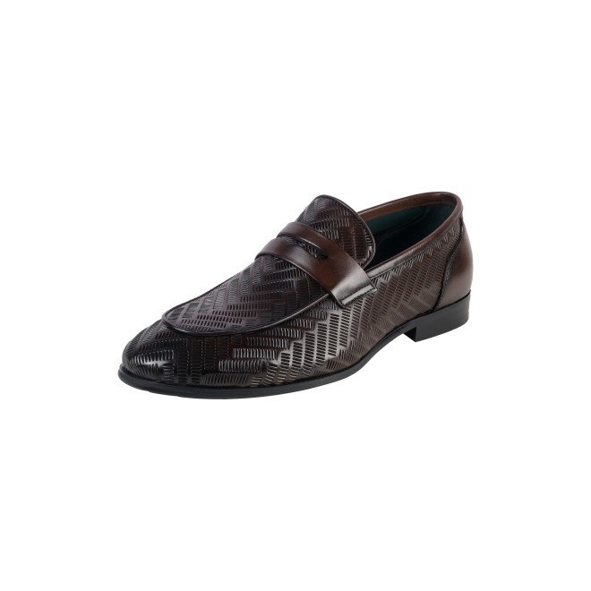 J.Fontini Men Brown Formal Moccasin (SKU: 14-1650-12-41)