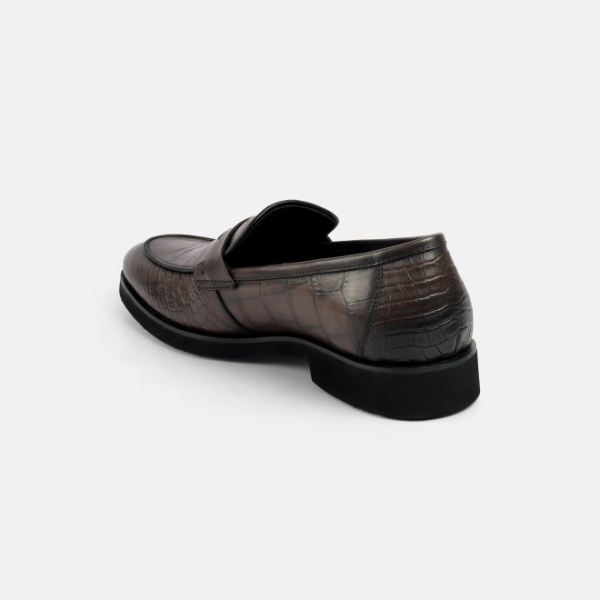 J.Fontini Men Grey Formal Moccasin (SKU: 14-1652-14-40)