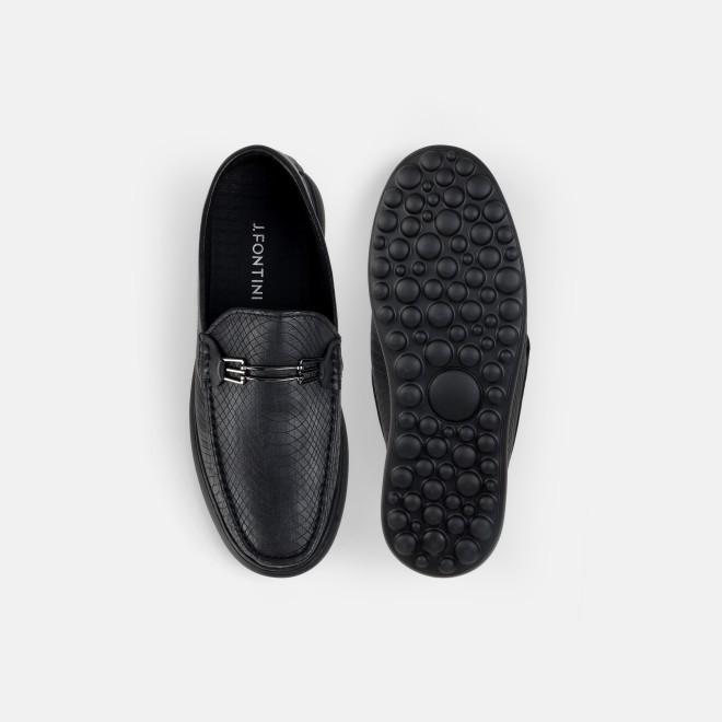 J.Fontini Men Grey Casual Loafers (SKU: 14-1655-14-40)