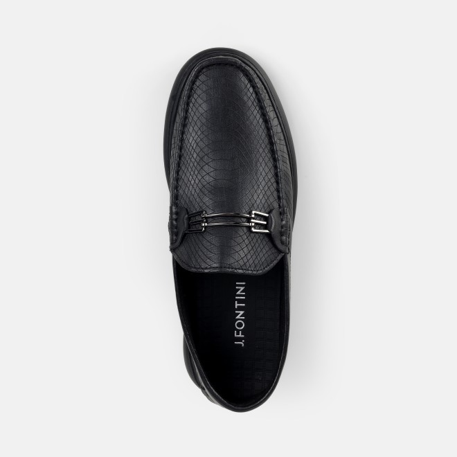 J.Fontini Men Grey Casual Loafers (SKU: 14-1655-14-40)