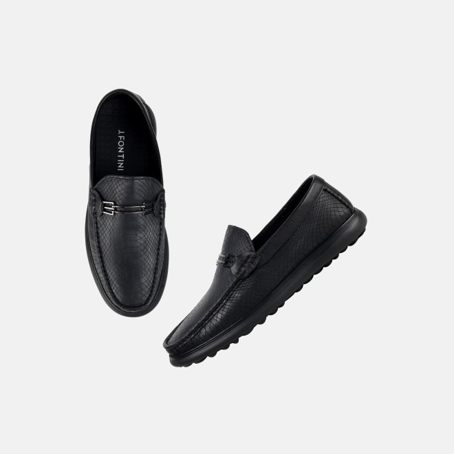 J.Fontini Men Grey Casual Loafers (SKU: 14-1655-14-40)