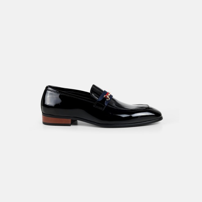 J.Fontini Men Black Party Moccasin (SKU: 14-1665-11-39)