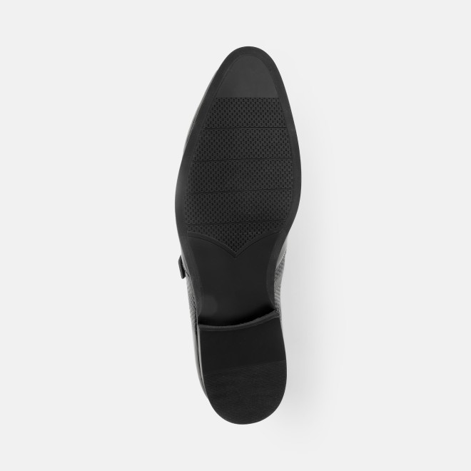 J.Fontini Men Black Party Moccasin (SKU: 14-1667-11-40)