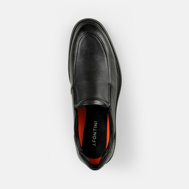 J.Fontini Men Black Formal Moccasin (SKU: 14-1668-11-42)