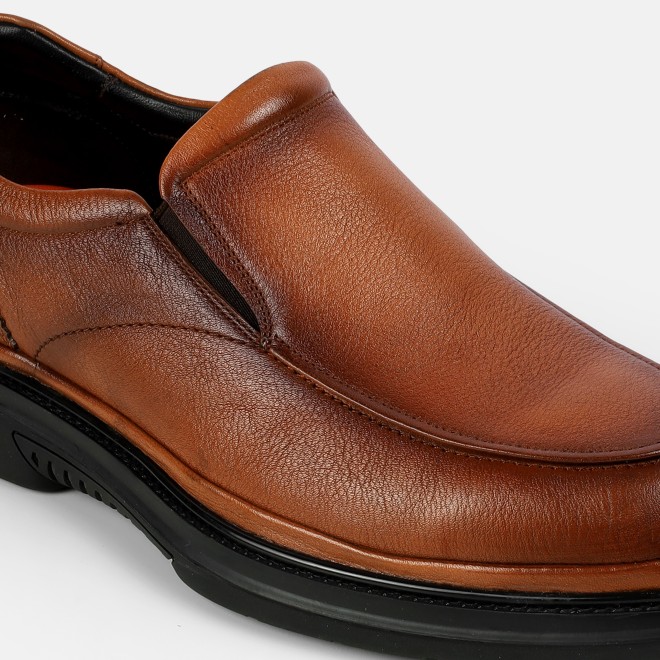J.Fontini Men Tan Formal Moccasin (SKU: 14-1668-23-42)