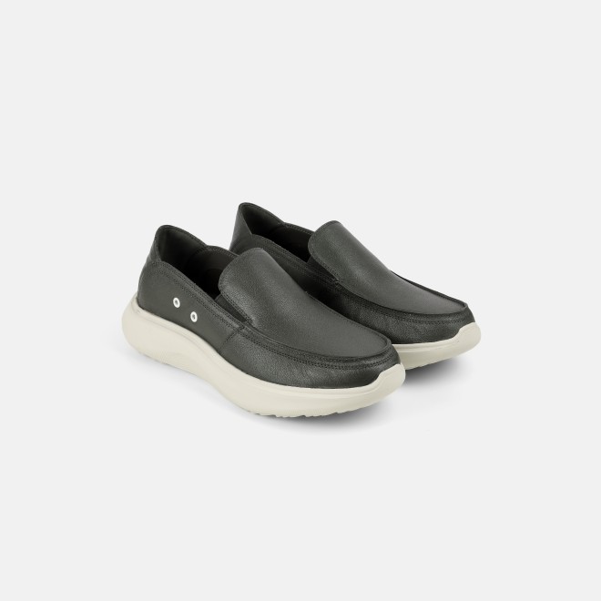 J.Fontini Men Grey Casual Loafers (SKU: 14-1669-14-41)