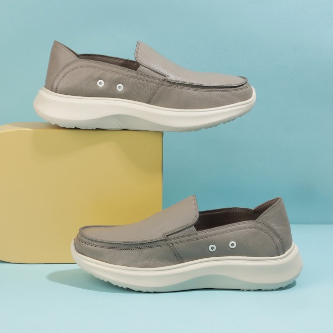 J.Fontini Men Khaki Casual Loafers