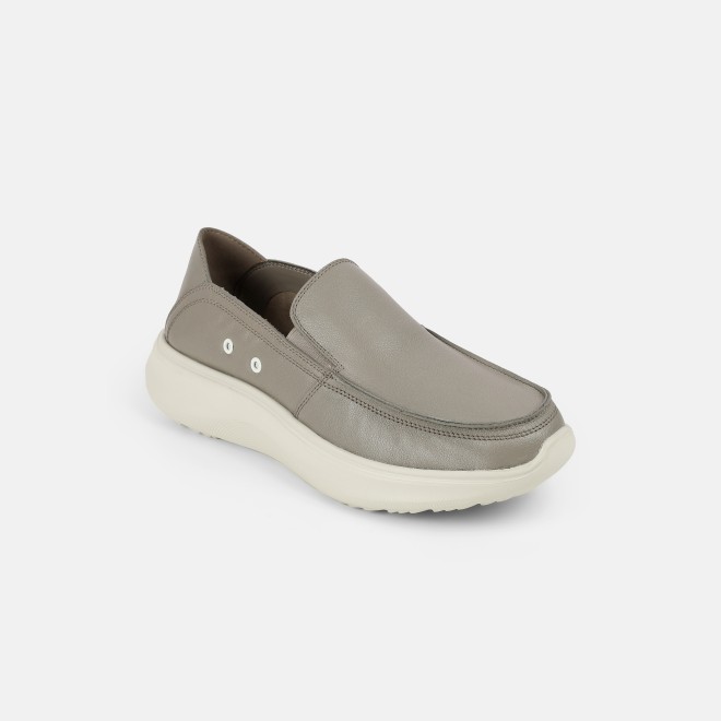 J.Fontini Men Khaki Casual Loafers (SKU: 14-1669-62-42)