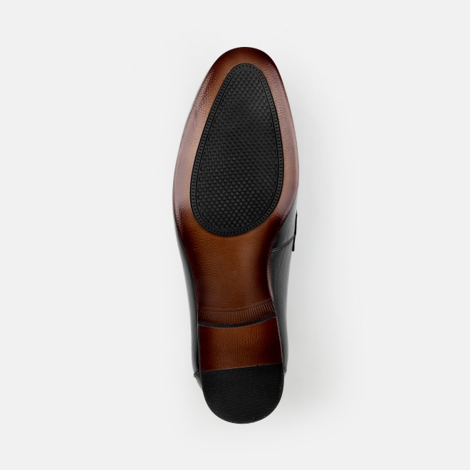 J.Fontini Men Black Formal Moccasin (SKU: 14-1670-11-44)
