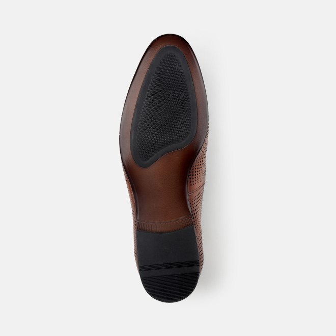J.Fontini Men Tan Formal Moccasin (SKU: 14-1671-23-41)