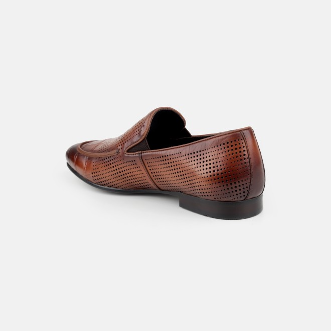 J.Fontini Men Tan Formal Moccasin (SKU: 14-1671-23-41)