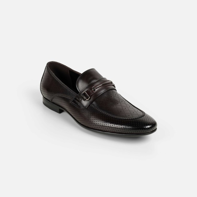 J.Fontini Men Brown Formal Moccasin (SKU: 14-1672-12-41)