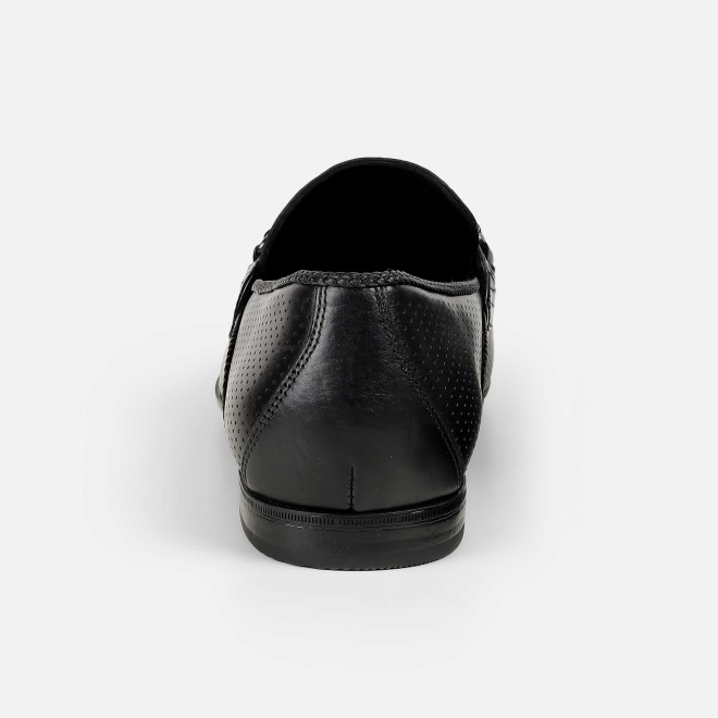 J.Fontini Men Black Formal Moccasin (SKU: 14-1672-11-40)