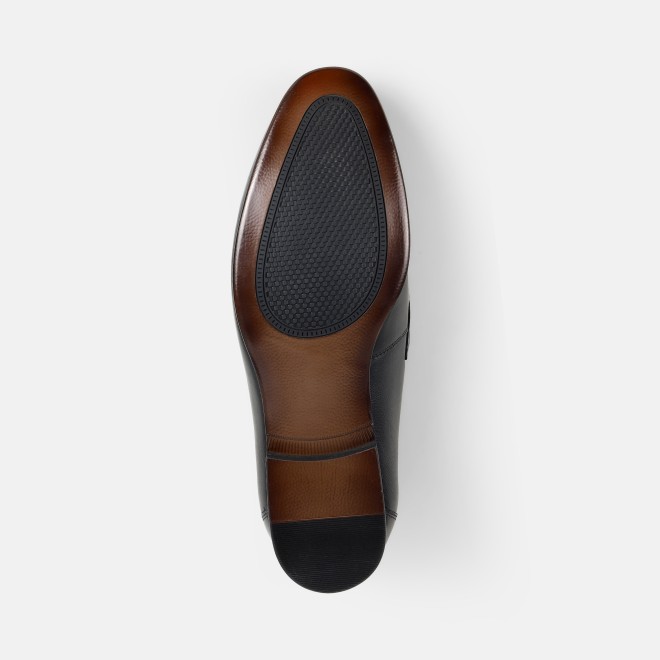 J.Fontini Men Black Formal Moccasin (SKU: 14-1673-11-42)