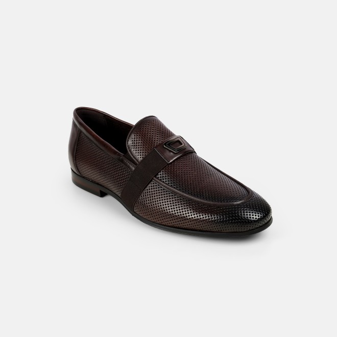 J.Fontini Men Brown Formal Moccasin (SKU: 14-1674-12-42)