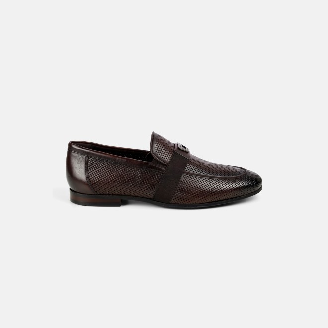 J.Fontini Men Brown Formal Moccasin (SKU: 14-1674-12-42)